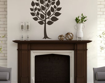 Round Tree - Trees and Branches Wall Decals
