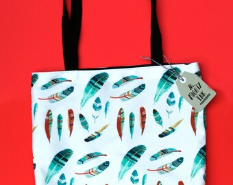 Feder-Tasche