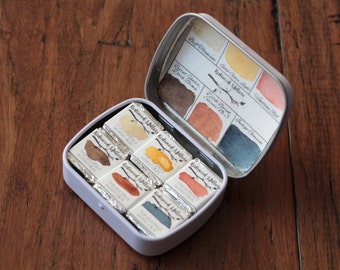 The Popsicle Set. Handcrafted Watercolors. Artist Grade Watercolor Paint