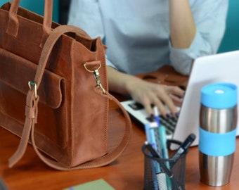 Leather Bag, Leather purse, Leather laptop bag, Laptop bag, Laptop bag women, Leather messenger bag, Leather bags, bags and purses, Leather