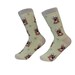 German Shepherd Socks - 200 Needle Count - Cotton Socks - Life Like Detail of German Shepherd - Size Women's (5-11) Men's( 6-10)