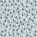 Raindrops, Birdsong Collection by Joanne Cocker for Dashwood Studio ~ Teal and Navy Rain Fabric ~ Weave and Woven