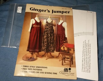 Ginger's Jumper pattern with 3 different wiastlines