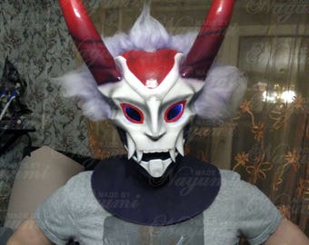 Blood Moon Tresh Mask - League of Legends cosplay