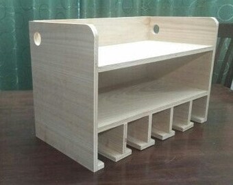 Cordless Drill storage, Organizer and Charging Station Five (5) Slot