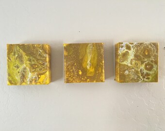 Dandelions set, 4"x 4" each
