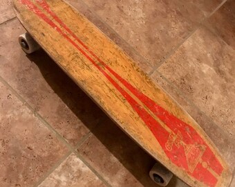 Vintage Skateboard - 1970s Nash Sidewalk Sufboard - Goofy Foot