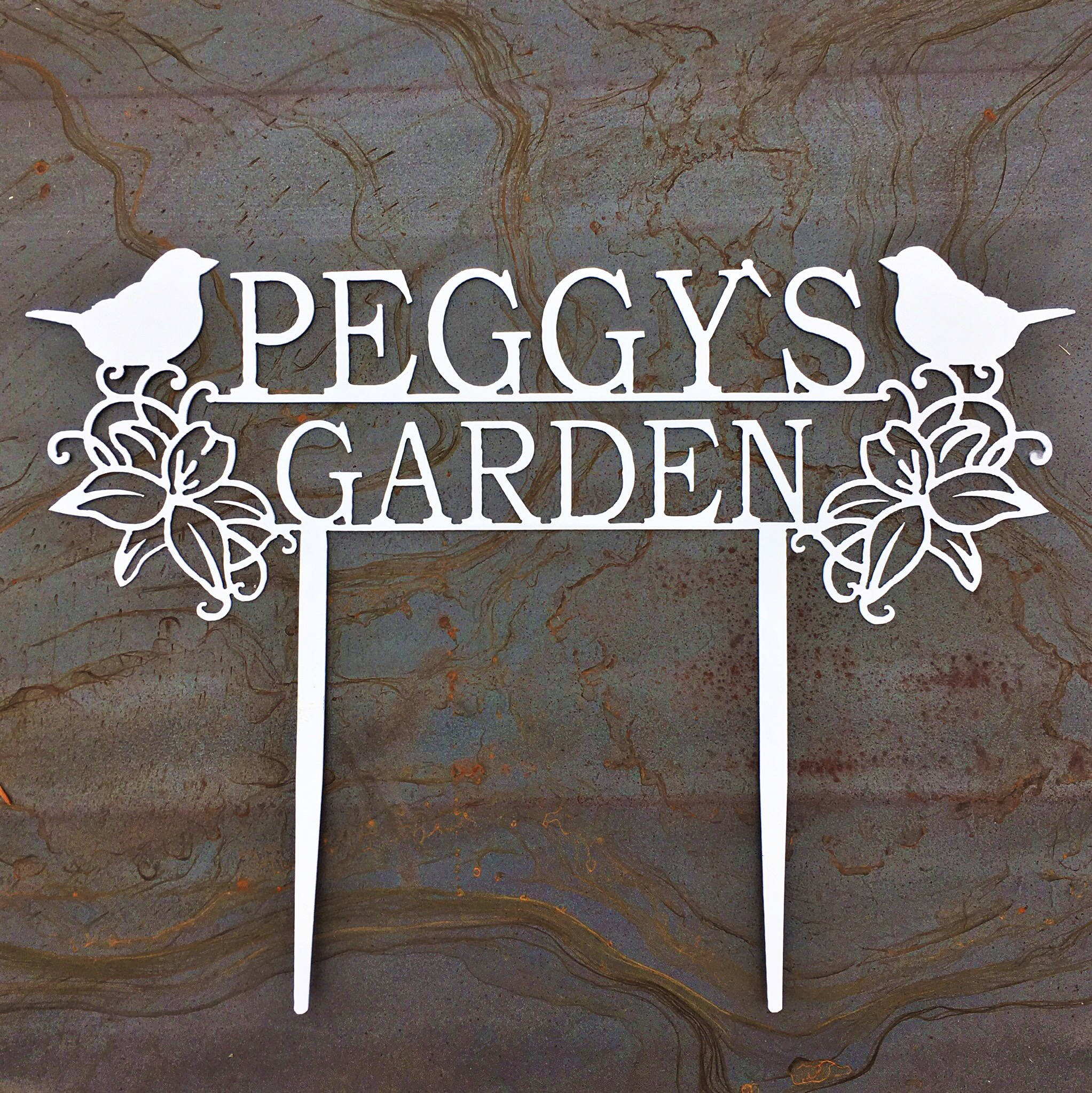 Custom Metal Garden Stakes Custom Garden Sign Garden Art Gift For   Il Fullxfull.1361827143 Aorg 