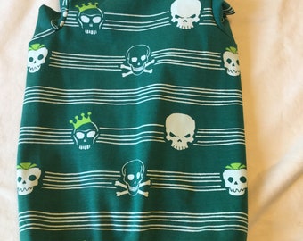 Green rocker skull (Large)
