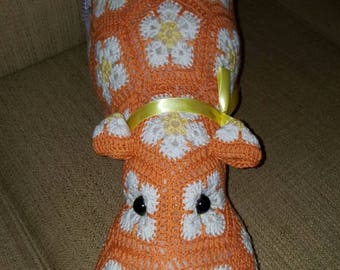 Crochet Hippopotamus the Hippo, Heidibears Design.