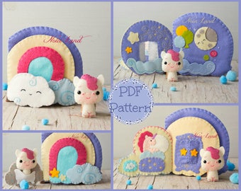 Rainbow quiet book. Soft book