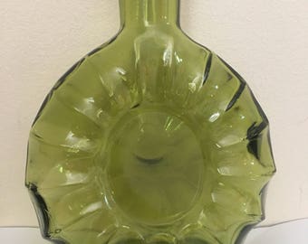 Olive green colour Remy Martin XO Special Empty glass Bottle Fine Champagne Cognac