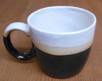 Black glazed N16 Stoneware cup