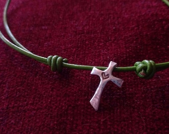 Sterling Sweetheart Cross