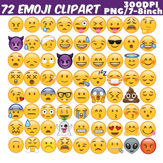 Emoji Clipart Png Emoji Clip Art Emoji Collection Printable