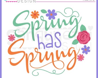 Spring clipart | Etsy