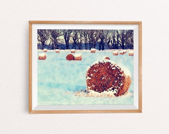 Watercolor Landscape, Watercolor Winter, Winter Watercolor, Winter Wall Art, Winter Wall Decor, Winter Decor, INSTANT DOWNLOAD, 8x10
