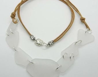 Handmade Beach Glass Necklace - Prima Donna Beads