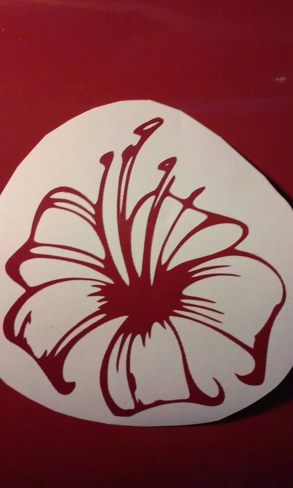 Flower Window Decal/Lillies/ Lilly Flower Decal/ Lilly Flower