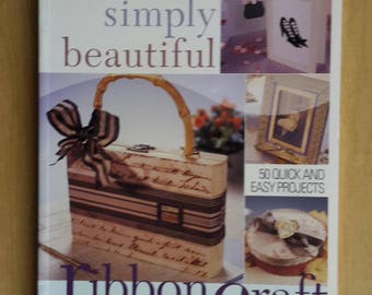 Simply Beautiful Ribbon Craft by Heidi Boyd, Ribbon Embroidery Book, How to do Ribbon Embroidery, Embroider with Ribbon