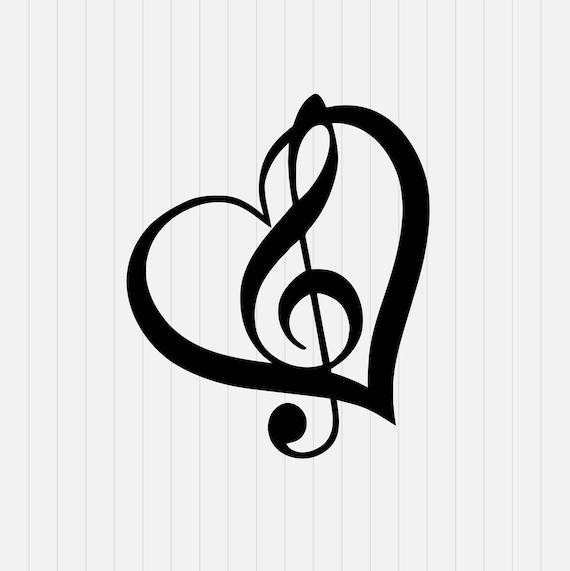 Free Free Heart Music Note Svg 297 SVG PNG EPS DXF File