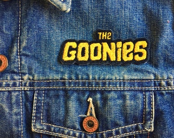 80s The Goonies Logo Iron-on Embroidered patch