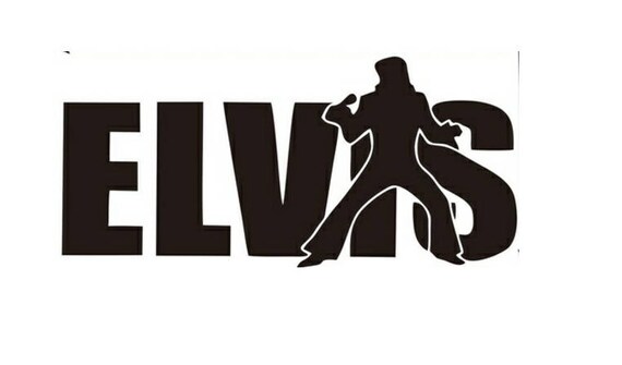 Download Items similar to Elvis Silhouette Decal on Etsy