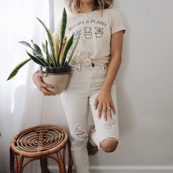 plant lady magnolia shirt