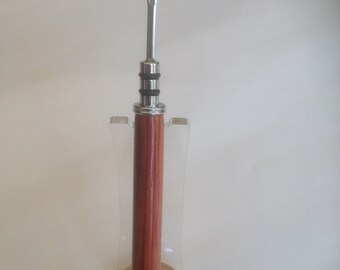 Tulip wood hand turned seam ripper