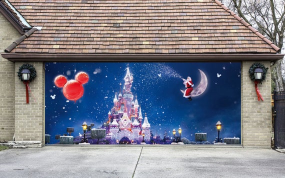 Latest 3D Garage Door Murals Christmas for Small Space
