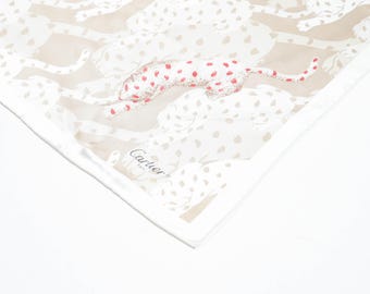 CARTIER - Silk scarf