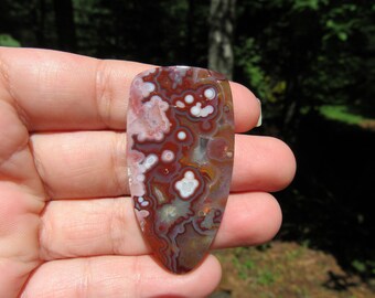 Rosetta Lace Agate Cabochon