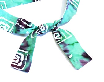 Batik Neck Cooler, Polymer Gel Cooling Scarf, Stay Cool Tie Bandana Sports Wrap, Body Head Heat Relief Headband Hairband, Reusable iycbrand