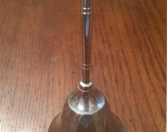 80's Silver, Dinner, Bell, Vintage,