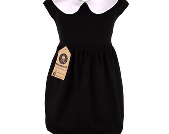 Wednesday girls cotton dress
