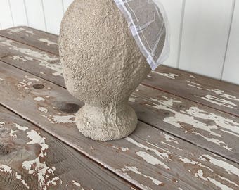 LACE HAIR COVERING-Vintage Covering,Lace Hair Covering,Mennonite Covering,Bun Covering,Religious Hair Lace,Amish,Costumes,Lace Hats,Church