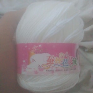 Worsted Silk Wool Cashmere Skein Yarn