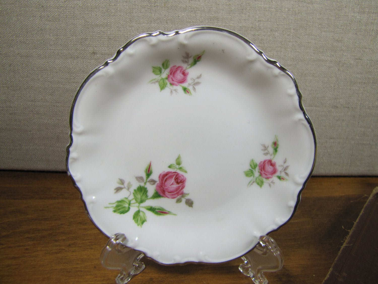 Estate Porzellan Saladmaster Heirloom Small Plate Pink