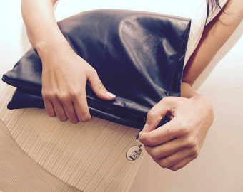 Pochette in pelle