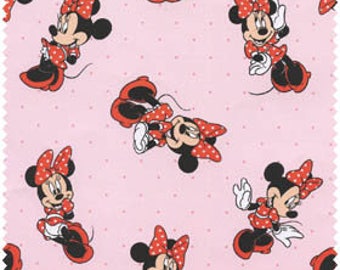Disney's Minnie Mouse on Pink from Springs Creative - 100% Cotton