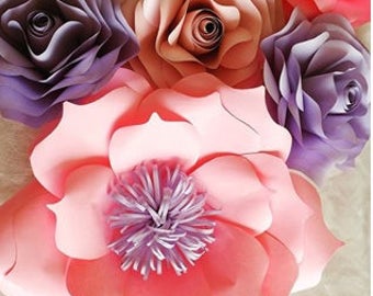 papier fleur papier flowerback goutte