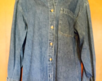 Eddie Bauer Classic jean shirt from the 1990's.