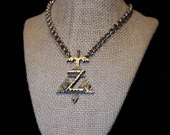 Legend of Zelda Triforce 2-in-2 necklace