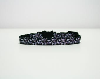 Breakaway Nightmare Before Christmas Halloween Cat Kitten Puppy Safety 3/8" Collar