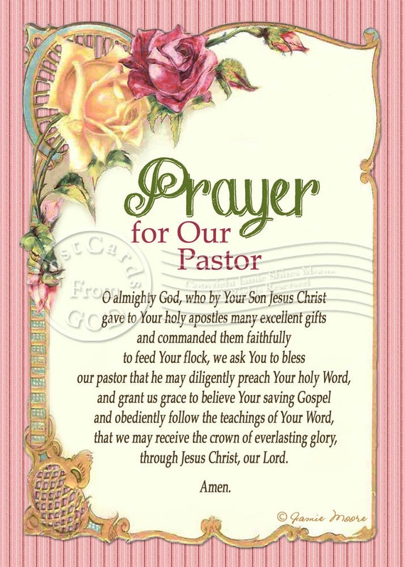 Prayers For Pastor Appreciation Day