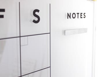 Metal strips to hold magnets