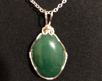 Green aventurine pendant
