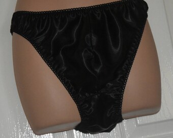 EE Soft satin male pouch panties , no frills, for unobtrusive wear or relaxing fun, Sissy Lingerie
