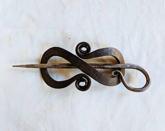 Hand Forged Hair Clip