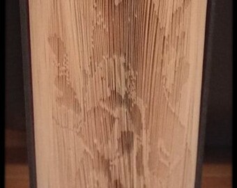 Book Folding Pattern - Giraffe- Shadow Fold - 499pages